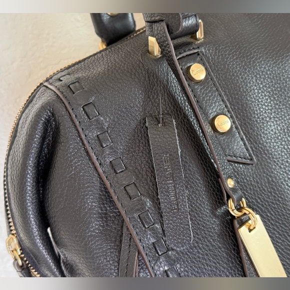 Lodis San Tropez Leather Handbag with Gold Hardware + Wallet - Picture 4 of 16